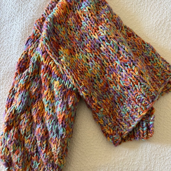 VRG Girl Multicolor Knit Cardigan - Picture 5 of 7